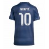 Real Madrid Kylian Mbappe #10 Bortedrakt Kvinner 2025-26 Kortermet